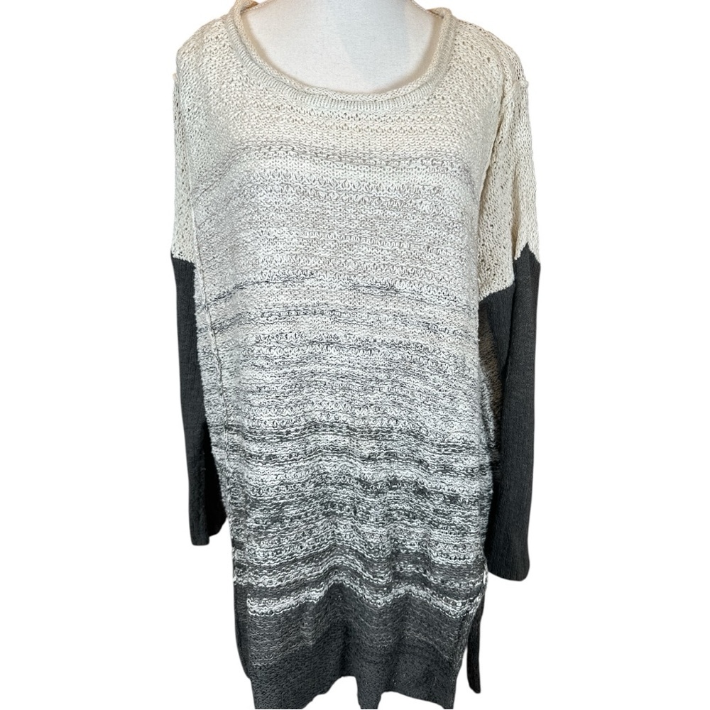 Free People Dolman Sleeve Striped Sweater - Picture 8 of 8